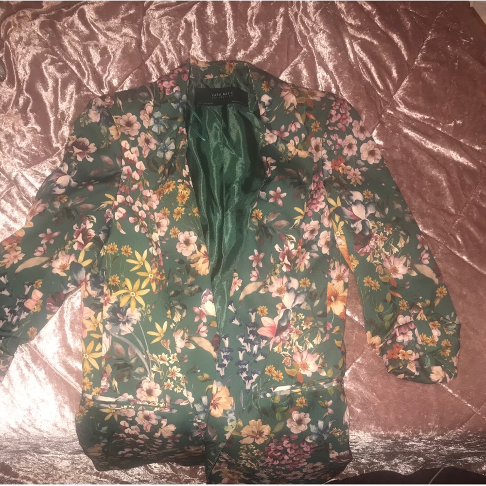 Floral Blazer